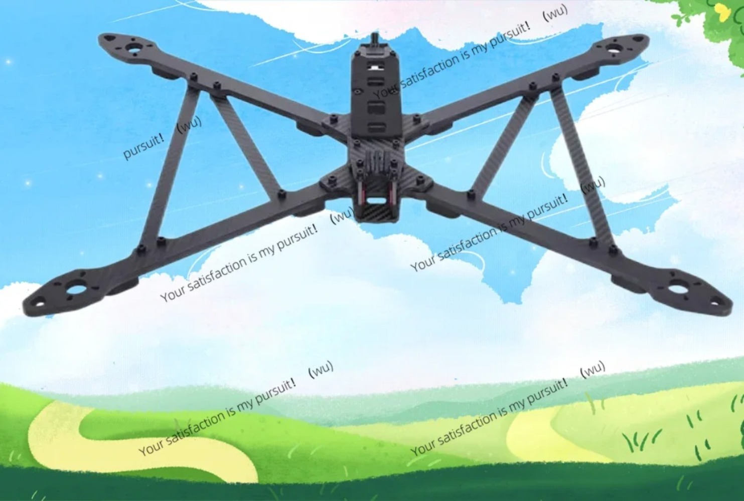 570-670 mm X-CLASS 13/15 inch, - огляд і ціна Drone With Rc
