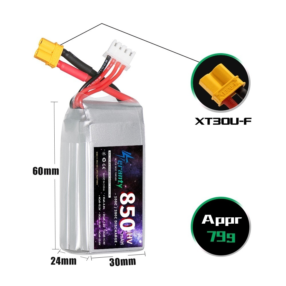 1/2/3PCS TERANTY 3S 11.4V Lipo - огляд і ціна Drone Rc Aircraft